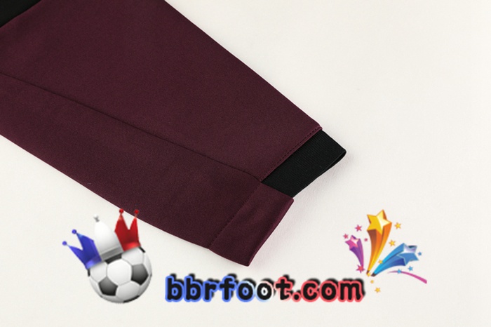 Veste Survetement Foot AC Milan Rouge 20/21