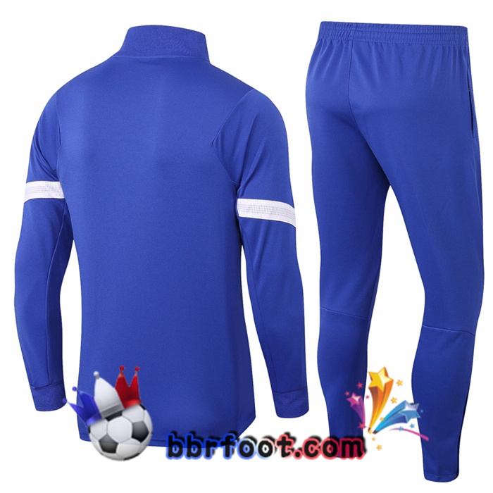 Veste Survetement Foot FC Chelsea Bleu 20/21