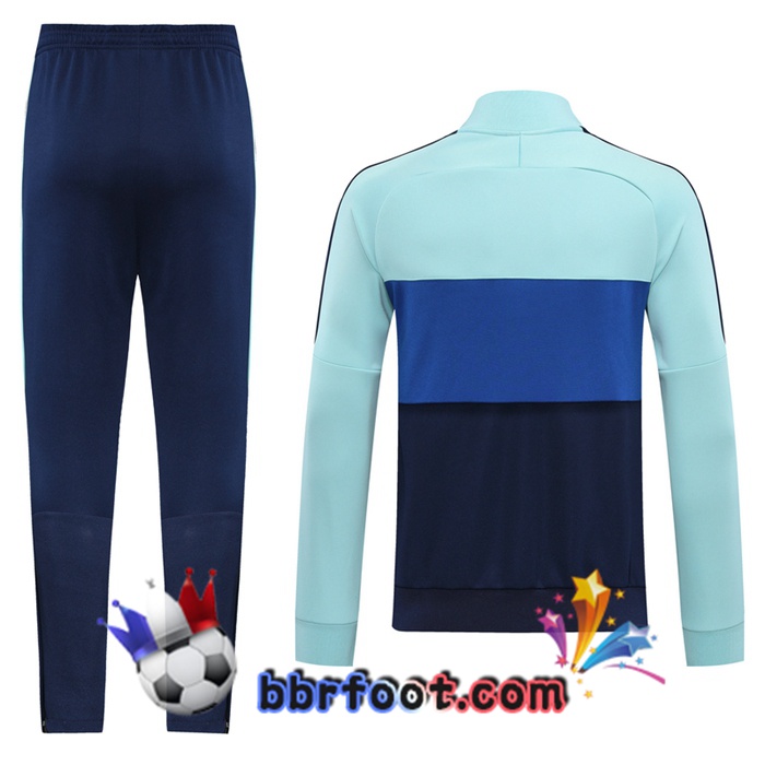 Veste Survetement Foot FC Chelsea Bleu 20/21