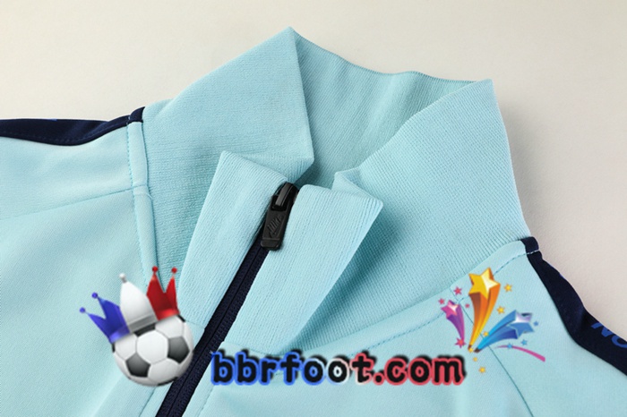 Veste Survetement Foot FC Chelsea Bleu 20/21