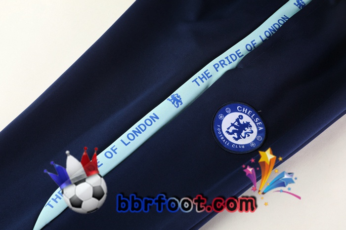 Veste Survetement Foot FC Chelsea Bleu 20/21