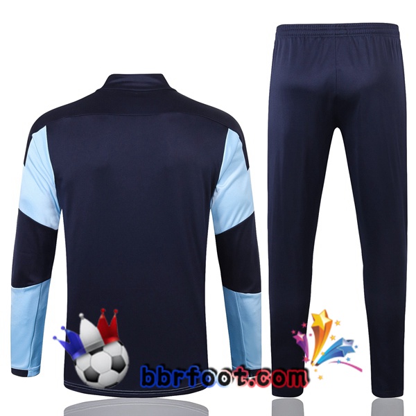 Survetement Foot Manchester City Bleu 20/21