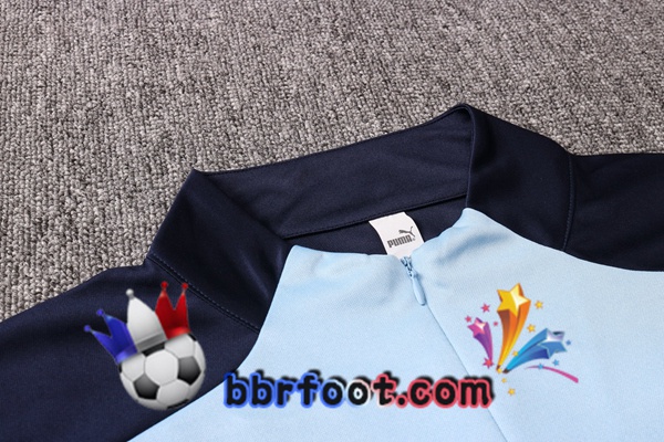 Survetement Foot Manchester City Bleu 20/21
