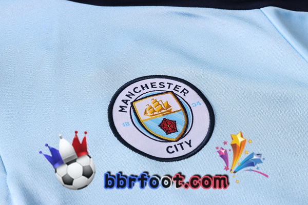 Survetement Foot Manchester City Bleu 20/21
