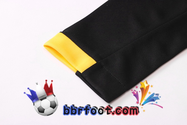 Veste Survetement Foot Dortmund BVB Noir Jaune 20/21