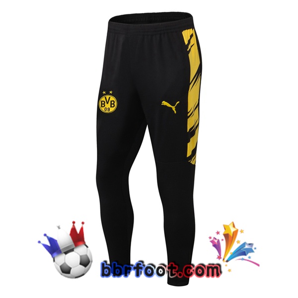 Veste Survetement Foot Dortmund BVB Noir Jaune 20/21
