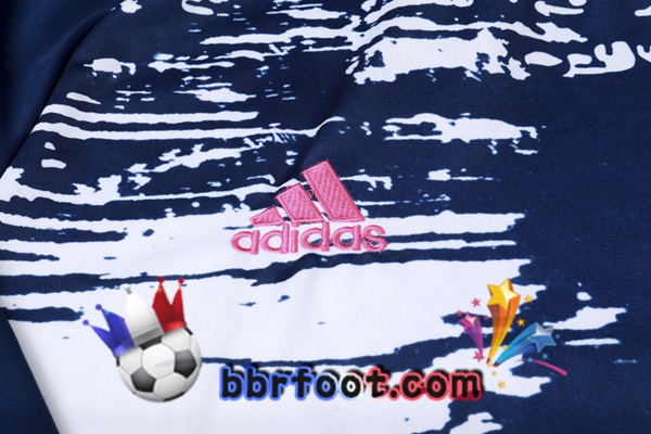 Survetement Foot Real Madrid Bleu Blanc 20/21