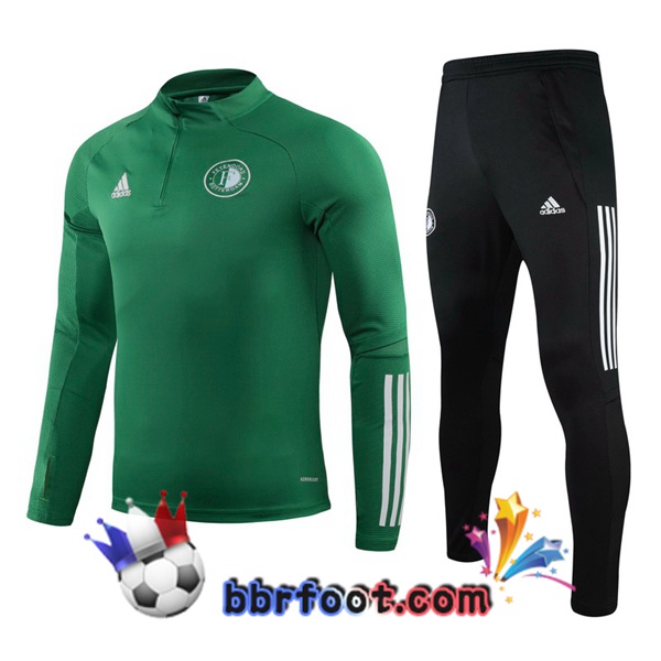 Survetement Foot Feyenoord Vert 20/21