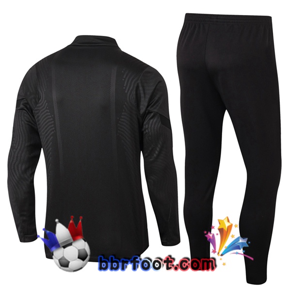 Survetement Foot Paris PSG Noir 20/21