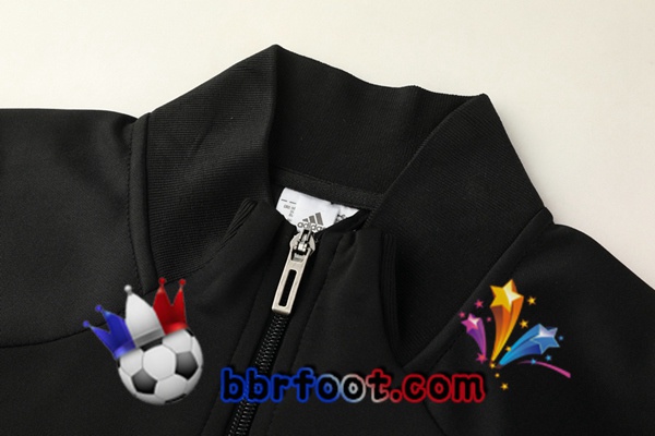 Veste Survetement Foot Juventus Noir 20/21