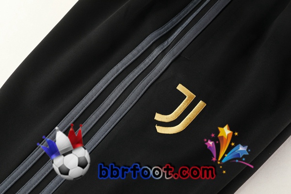 Veste Survetement Foot Juventus Noir 20/21