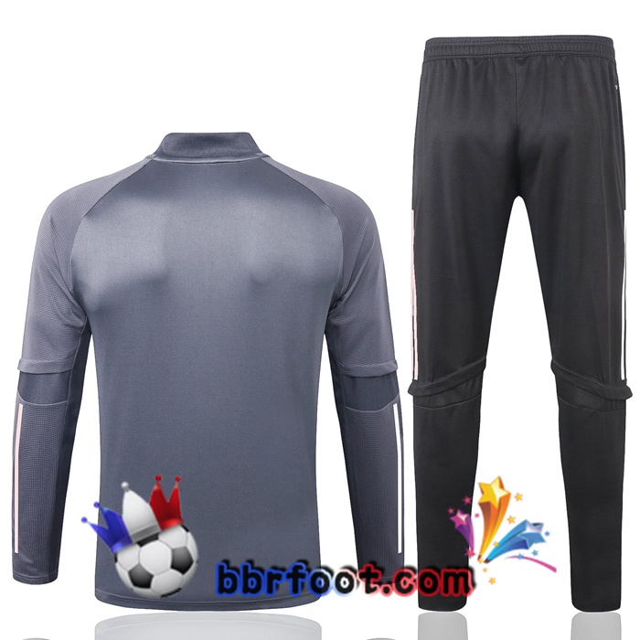 Survetement Foot Allemagne Gris Clair 20/21
