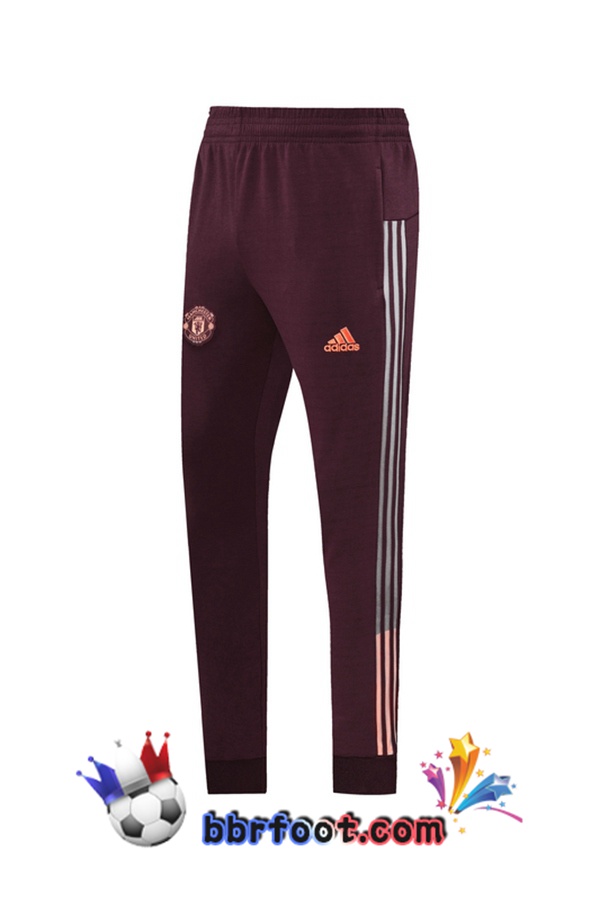 Veste A Capuche Survetement Foot Manchester United Rouge 20/21