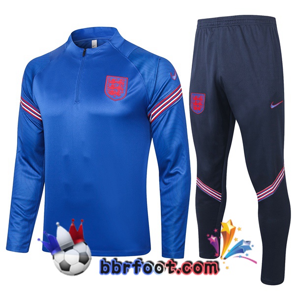 Survetement Foot Angleterre Bleu 20/21