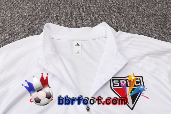 Survetement Foot Sao Paulo FC Blanc 20/21
