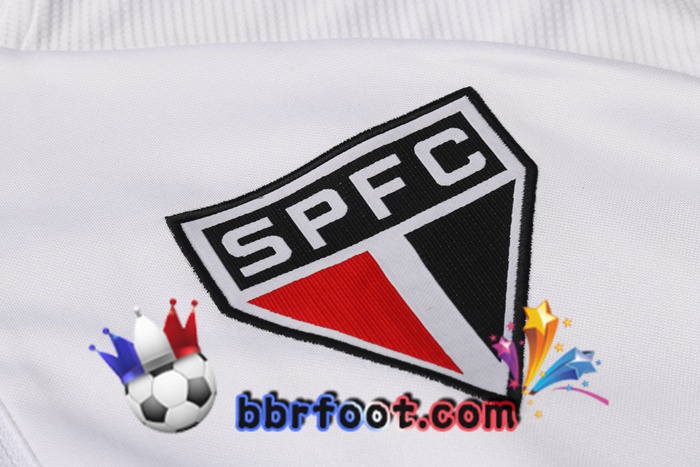 Survetement Foot Sao Paulo FC Blanc 20/21