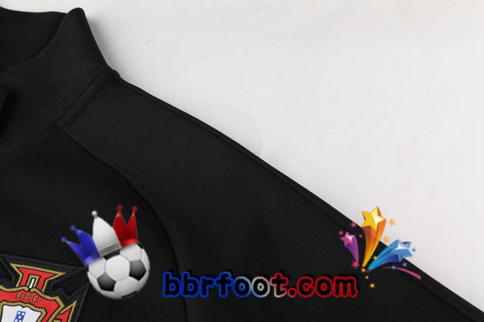 Veste Survetement Foot Portugal Noir 20/21