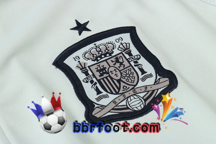 Veste Survetement Foot Espagne Vert 20/21