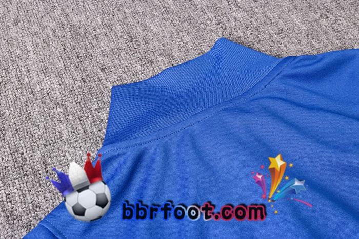 Veste Survetement Foot Angleterre Bleu 20/21