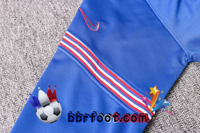 Veste Survetement Foot Angleterre Bleu 20/21