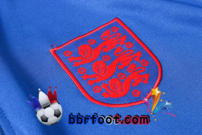 Veste Survetement Foot Angleterre Bleu 20/21