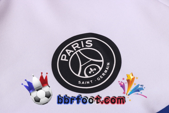 Veste A Capuche Survetement Foot Pairis PSG Jordan Blanc 20/21
