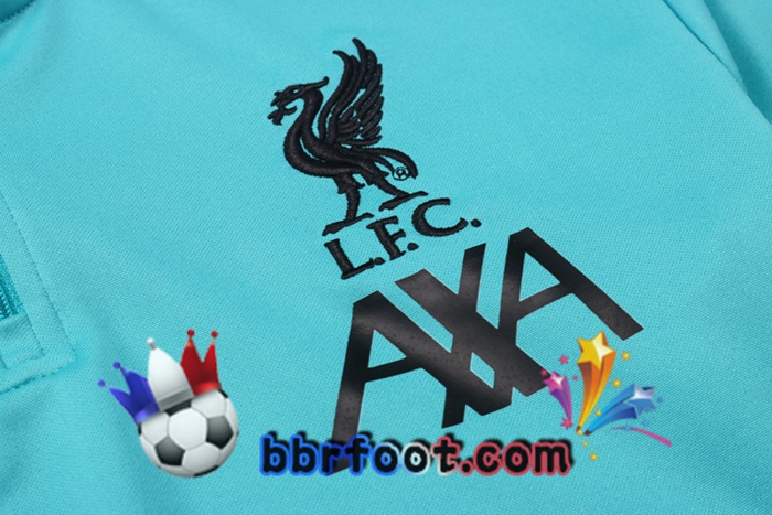 Survetement Foot FC Liverpool Vert 20/21