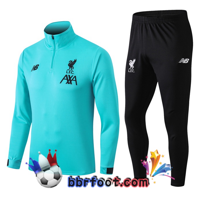 Survetement Foot FC Liverpool Vert 20/21
