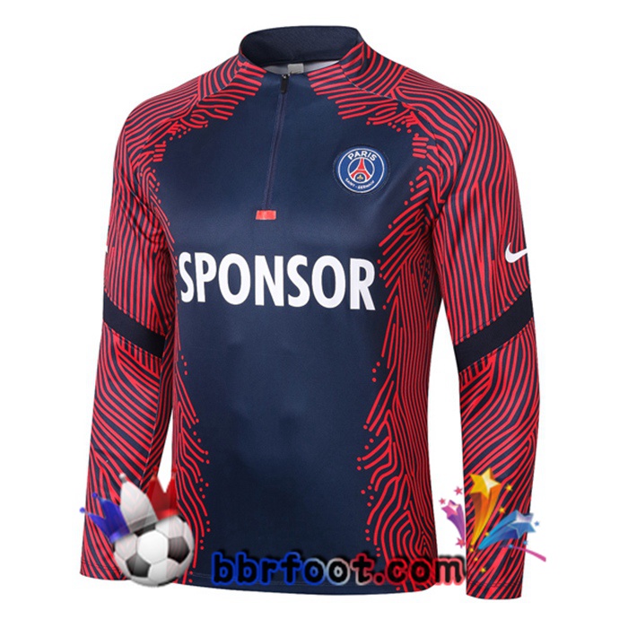 Survetement Foot Pairis PSG Bleu Royal 20/21