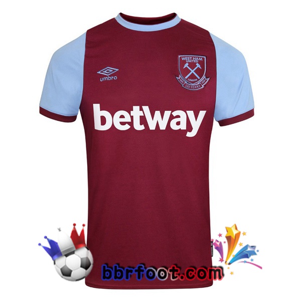 Maillot Foot West Ham Domicile 20/21