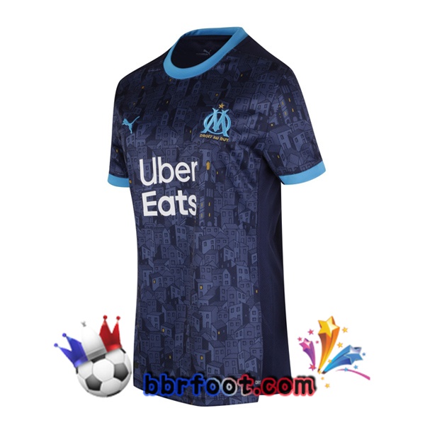 Maillot Foot Marseille OM Femme Exterieur 20/21