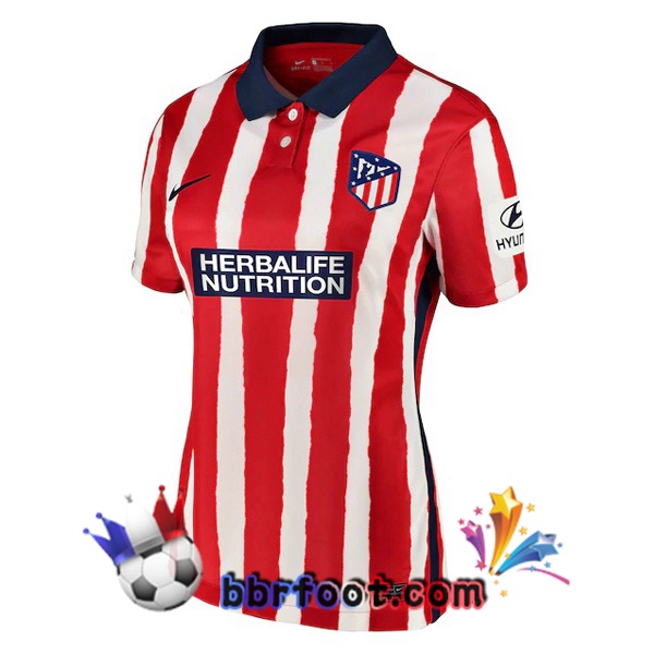 Maillot Foot Atletico Madrid Femme Domicile 20/21