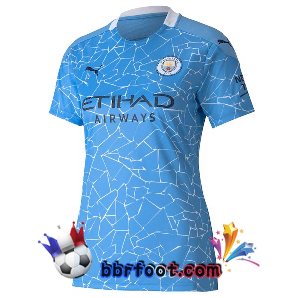 Maillot Foot Manchester City Femme Domicile 20/21