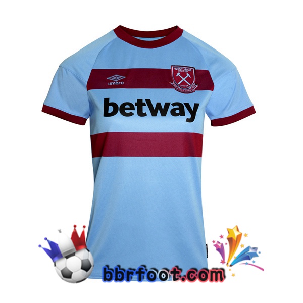 Maillot Foot West Ham Femme Exterieur 20/21