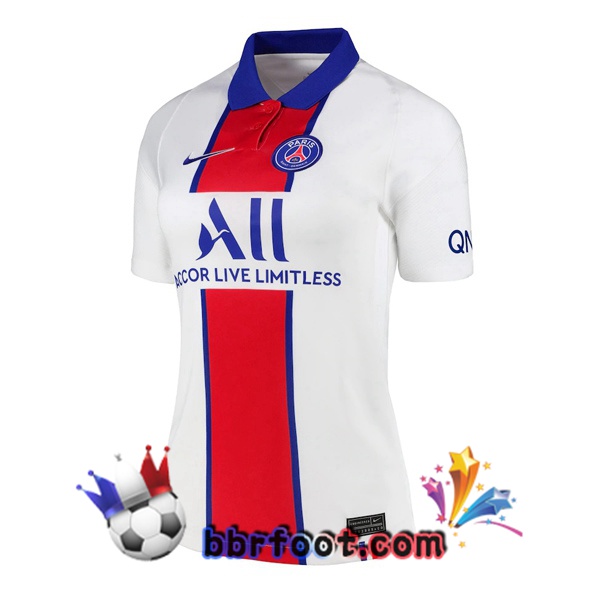 Maillot Foot Paris PSG Femme Exterieur 20/21