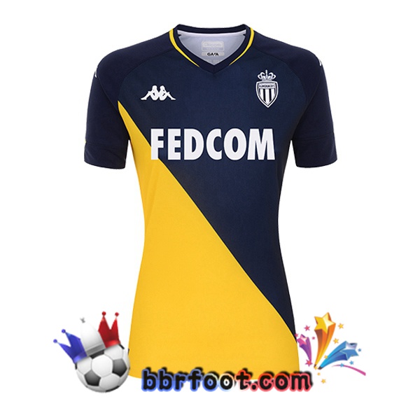 Maillot Foot AS Monaco Femme Exterieur 20/21