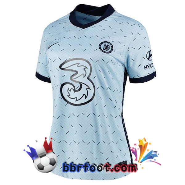 Maillot Foot FC Chelsea Femme Exterieur 20/21