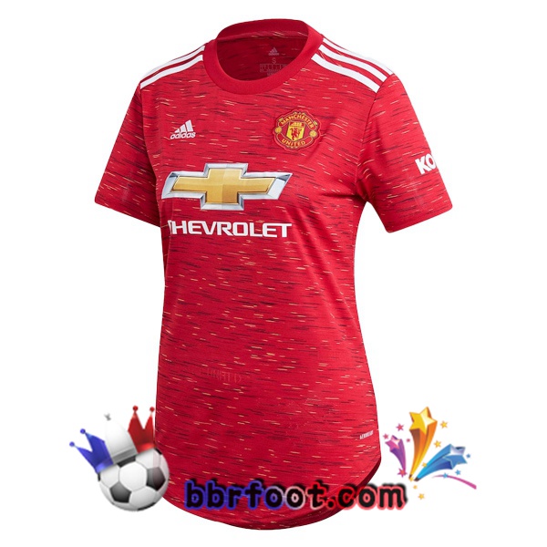 Maillot Foot Manchester United Femme Domicile 20/21