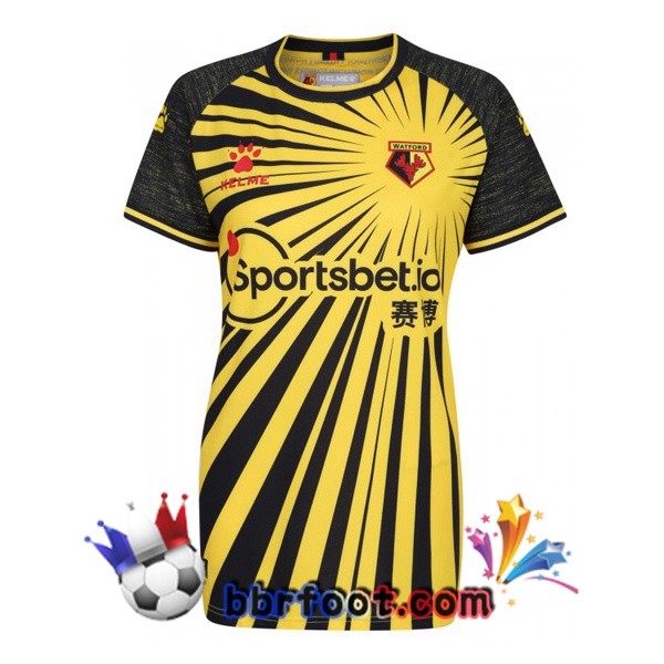 Maillot Foot Watford FC Femme Domicile 20/21