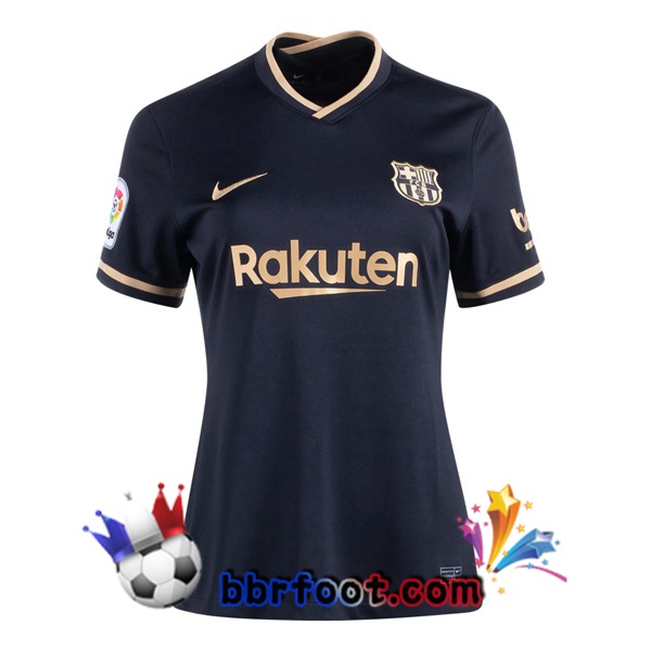 Maillot Foot FC Barcelone Rakuten Femme Exterieur 20/21
