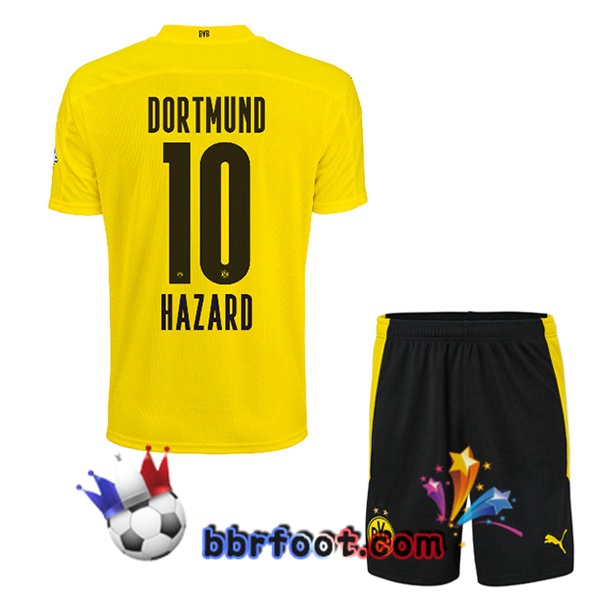 Maillot Foot Dortmund BVB (Hazard 10) Enfants Domicile 20/21