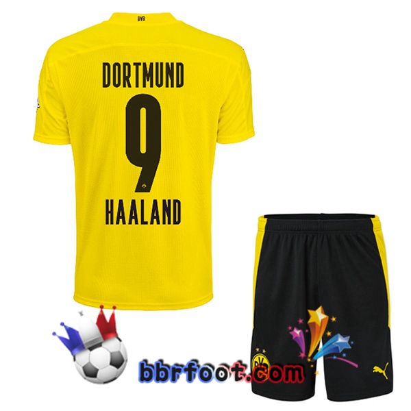 Maillot Foot Dortmund BVB (Haaland 9) Enfants Domicile 20/21