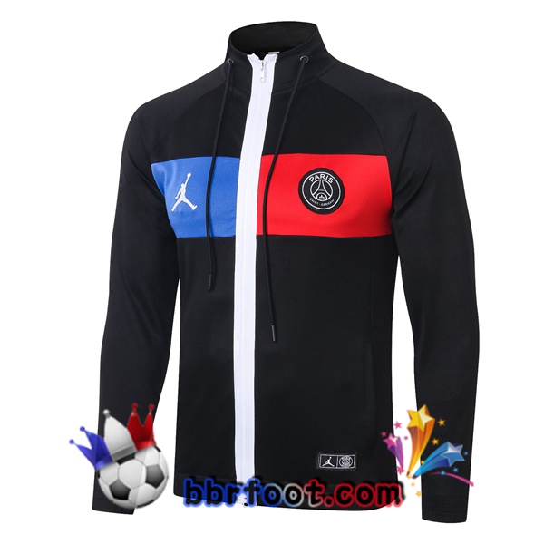Veste Foot JORDAN Paris PSG Noir 20/21
