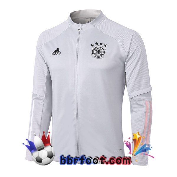 Veste Foot Allemagne Gris Clair 20/21