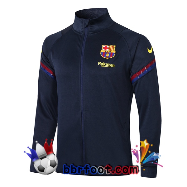 Veste Foot FC Barcelone Bleu Royal 20/21