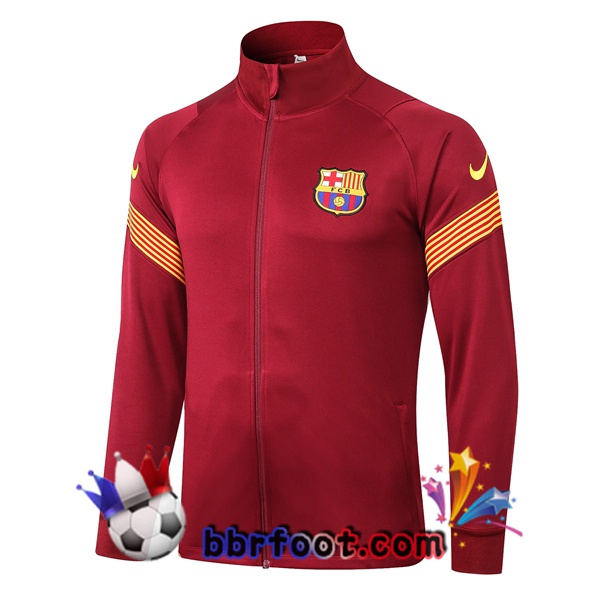 Veste Foot FC Barcelone Rouge 20/21