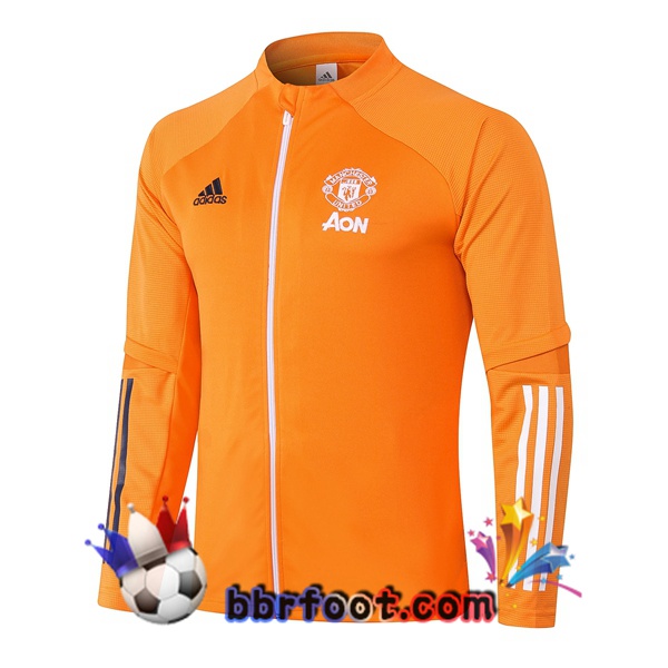 Veste Foot Manchester United Orange 20/21