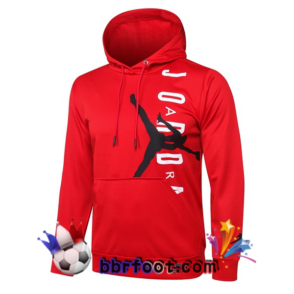 Veste A Capuche JORDAN Paris PSG Rouge 20/21