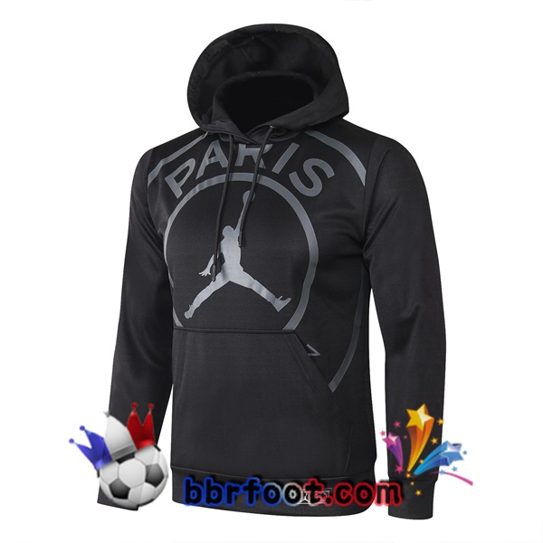 Veste A Capuche JORDAN Paris PSG Noir 20/21