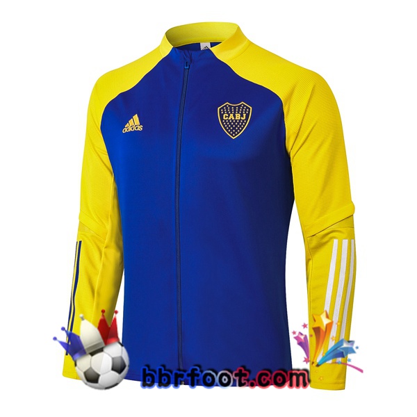 Veste Foot Boca Juniors Bleu Jaune 20/21